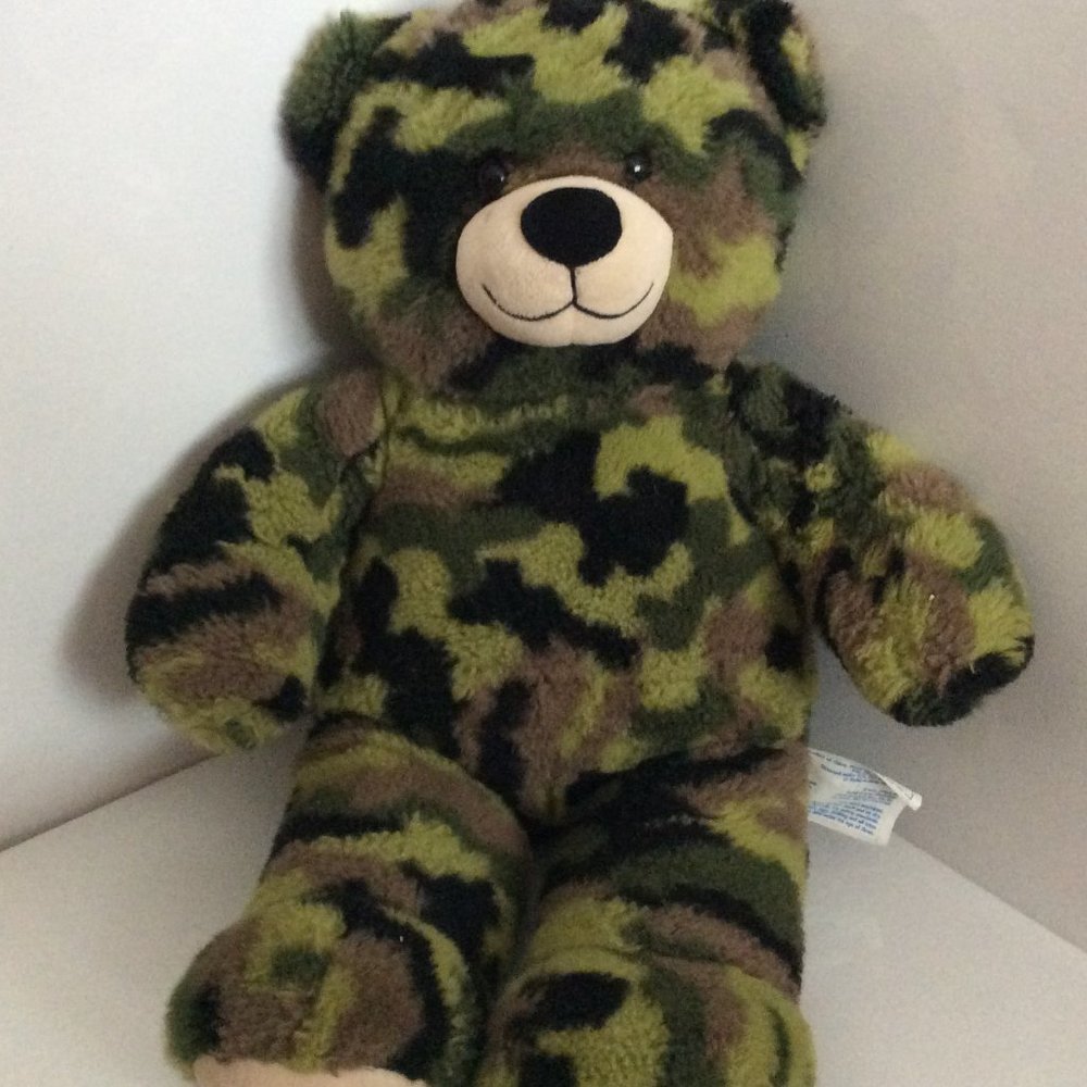 Build-A-Bear Camouflage Stuffed Animal